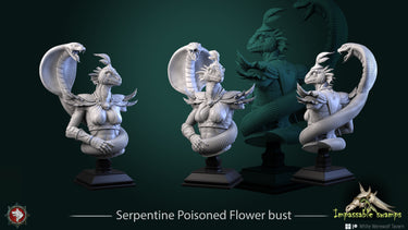 Serpentine Bust